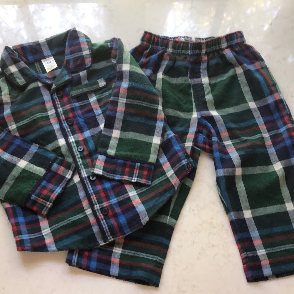 Flannel pajama set GAP
